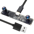 ELP 1200P Global Shutter Synchronous Dual Lens USB Camera Module with M9 lens