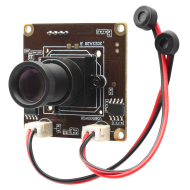 5MP USB Camera Module IMX335 Sensor 30fps Dual Microphones with M12 25mm Lens