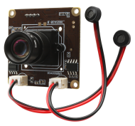 5MP USB Camera Module IMX335 Sensor 30fps Dual Microphones with M12 8mm Lens