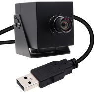 ELP 48MP High Resolution USB Camera with 90 Degree No Distortion Lens