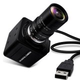 ELP 4K 3840x2160 30fps USB Camera CS 5-50mm Varifocal Lens 10X Zoom ELP-USB4KHDR01-MFV(5-50)