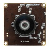 ELP 5MP 50fps 1080P 60fps Global shutter USB Camera with No Distortion 100° Lens for Motion Capture