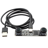 ELP 1200P Global Shutter Synchronous Dual Lens USB Camera Module with Fisheye Lens