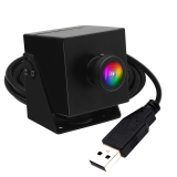 ELP 48MP High Resolution USB Camera 180 Degree Fisheye Lens with Small Box Case