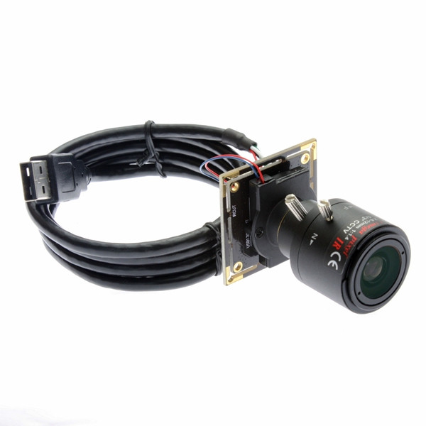 960H varifocal Low Lllumination HD Usb Camera USB2.0 AR0130 Sensor